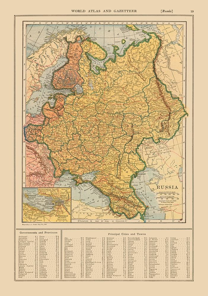 Russia - Reynold 1921