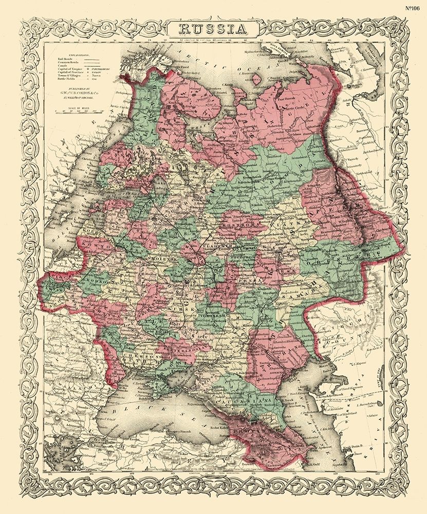 Russia - Colton 1869