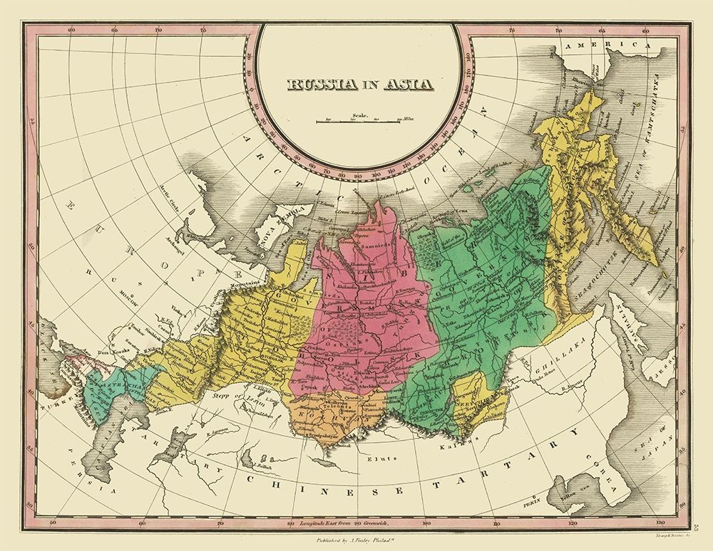 Asia Russia - Finley 1831