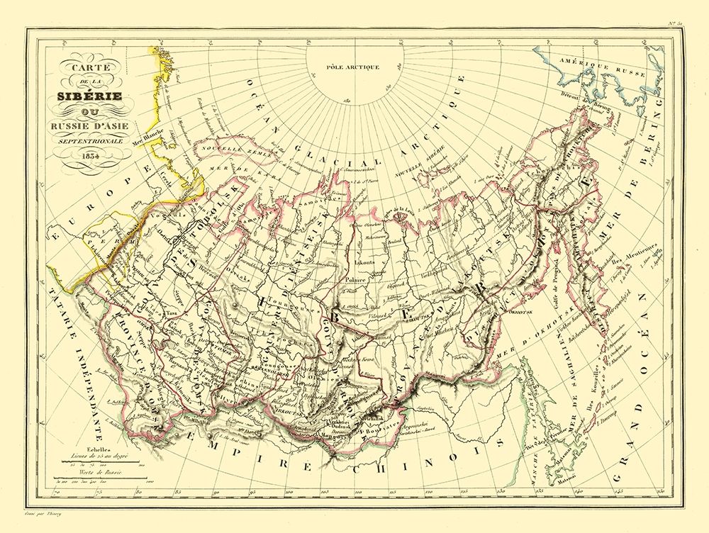 Siberia Russia Asia - Thierry 1834