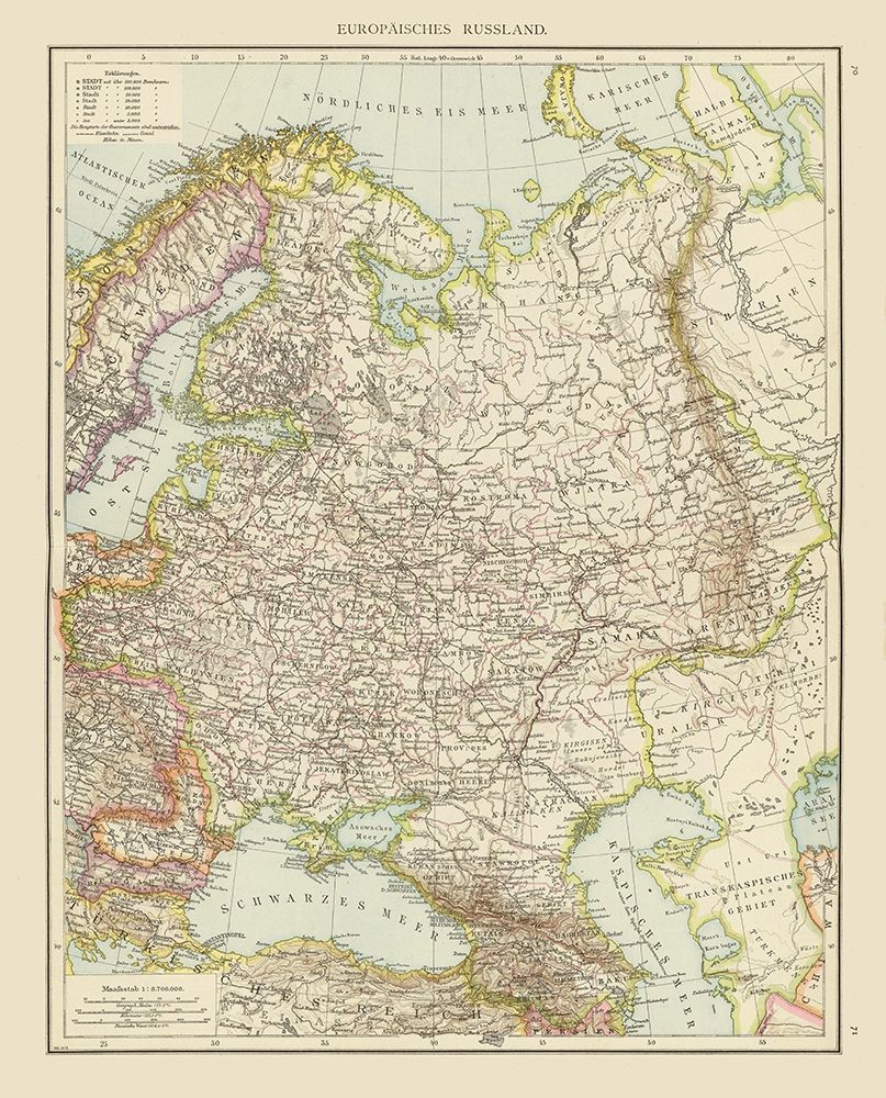 Russia - Andree 1881