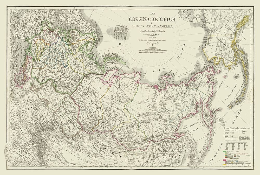 Russian Empire in Europe Asia America Russia