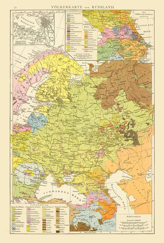 Russia - Andree 1881