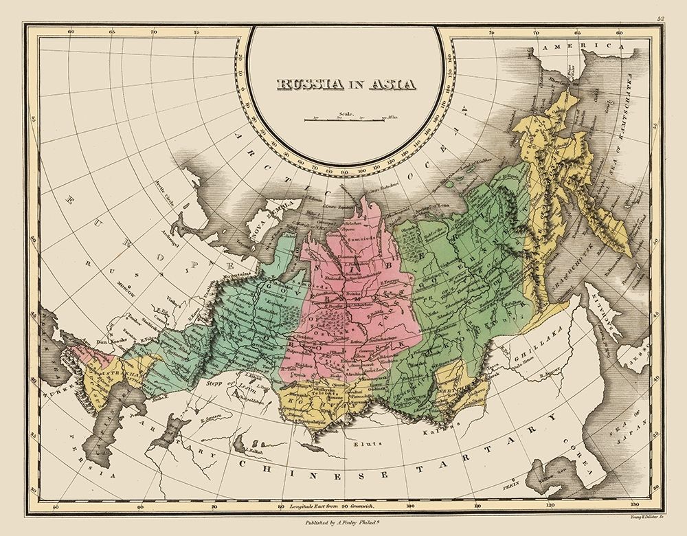 Asia Russia - Finley 1827