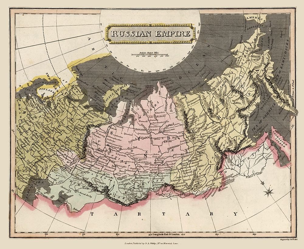 Russian Empire Russia - Oddy 1811