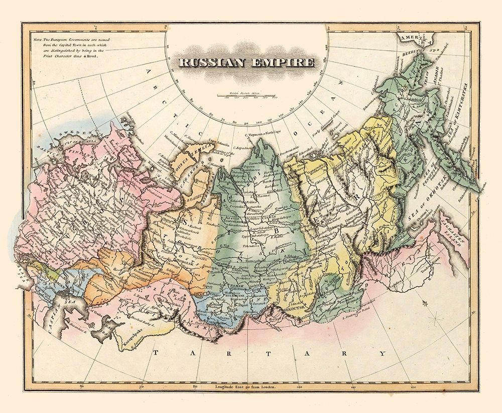 Russian Empire Russia - Lucas 1823