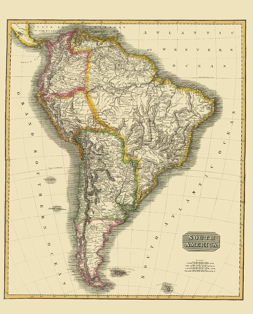 South America - Thomson 1815