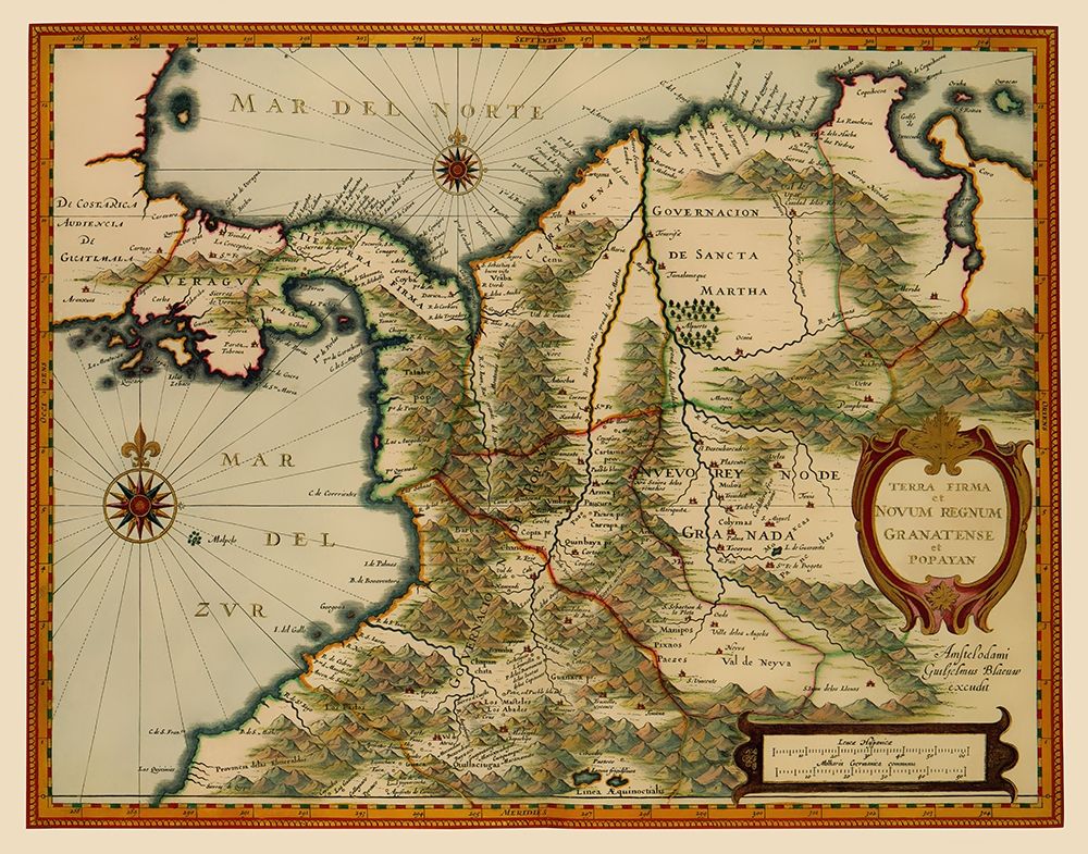 Northwestern South America - Jansson 1630