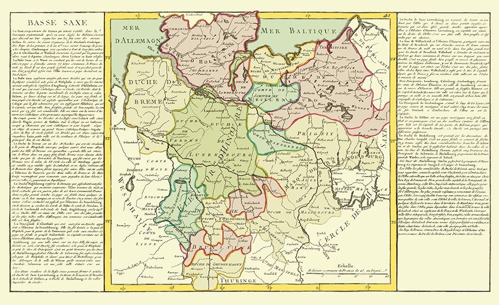 Lower Saxony Germany - Mondhare 1787