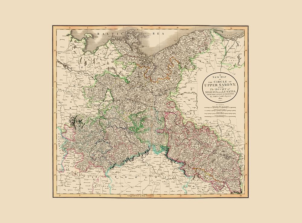 Upper Saxony Duchy of Silesia Lusatia Poland