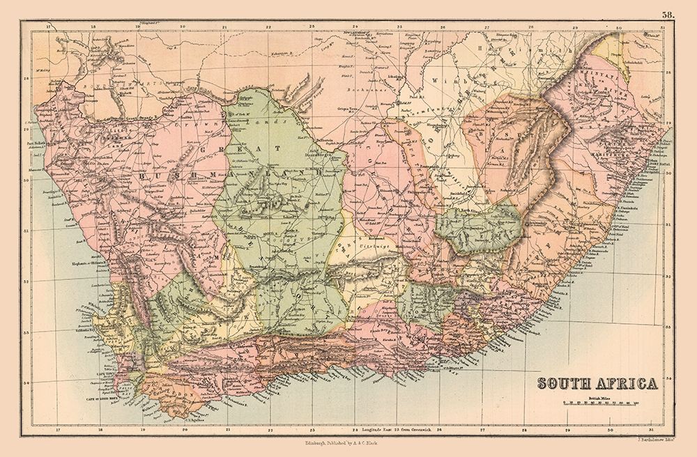South Africa - Black 1867