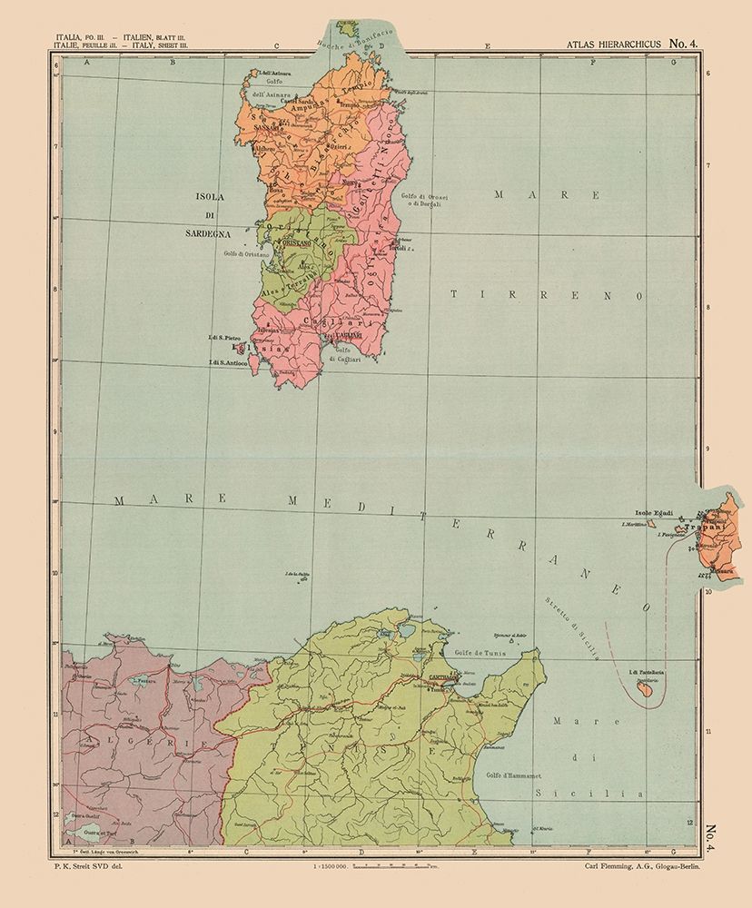 Europe Sardinia Island Italy - Streit 1913