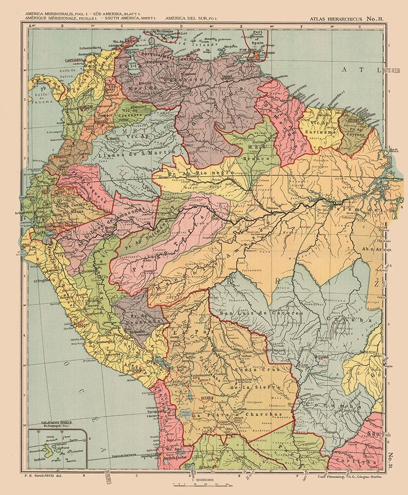 Northwest South America - Streit 1913