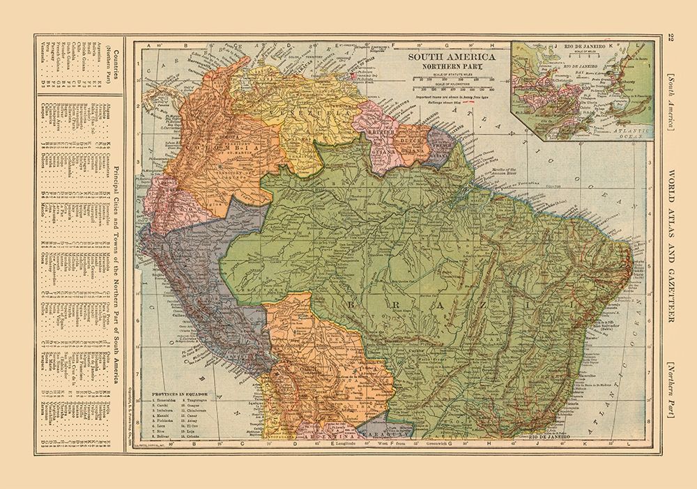 North South America - Reynold 1921