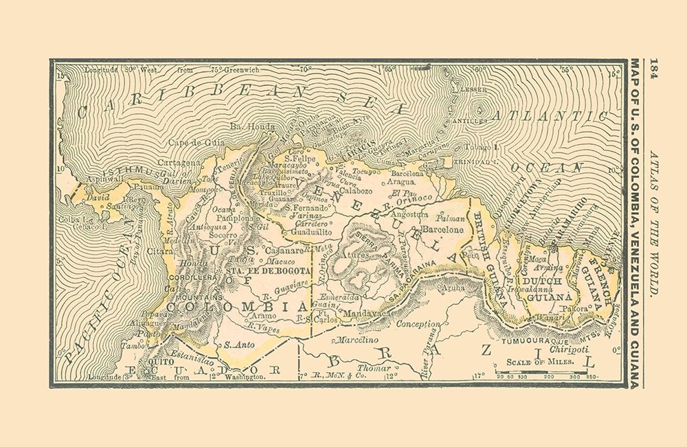 Southern South America - Alden 1886