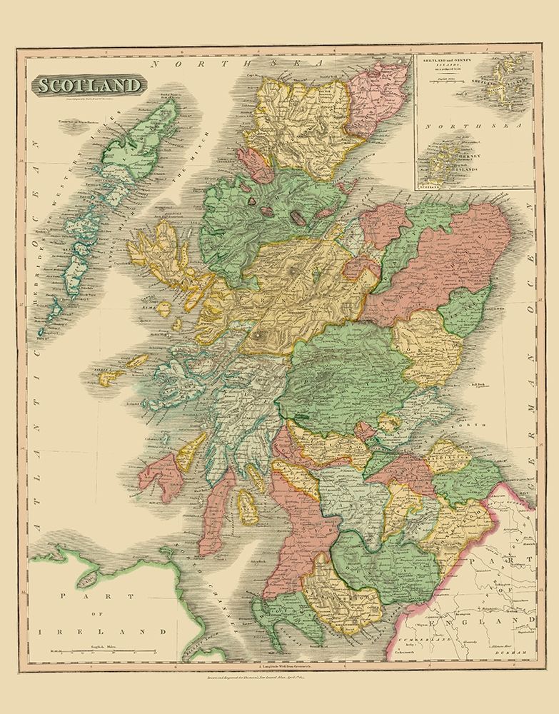 Great Britain Scotland - Thomson 1817