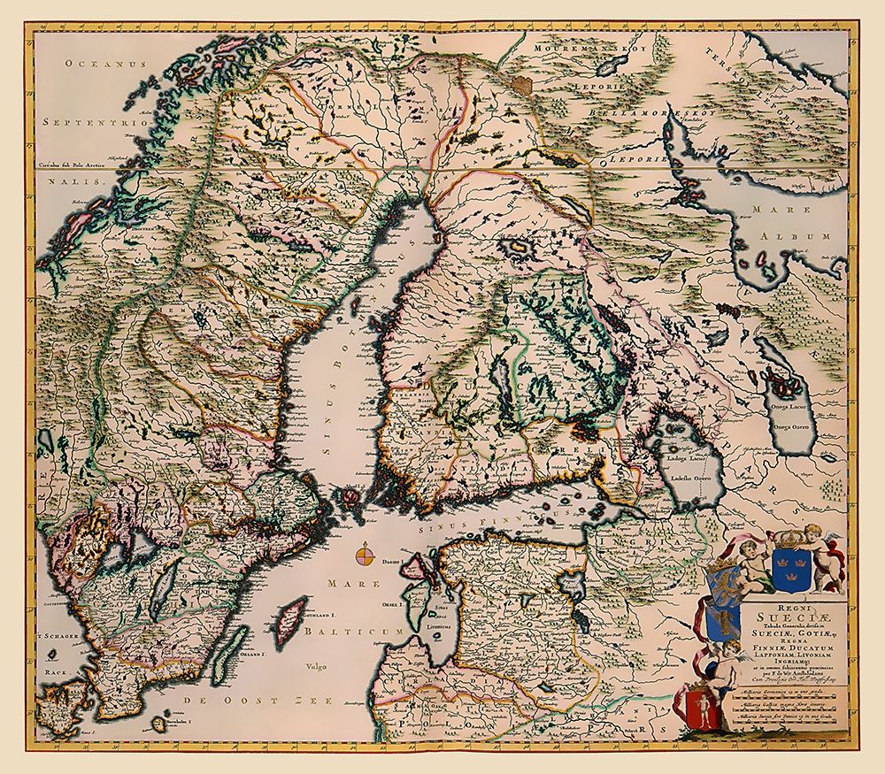 Scandinavia - De Wit 1688
