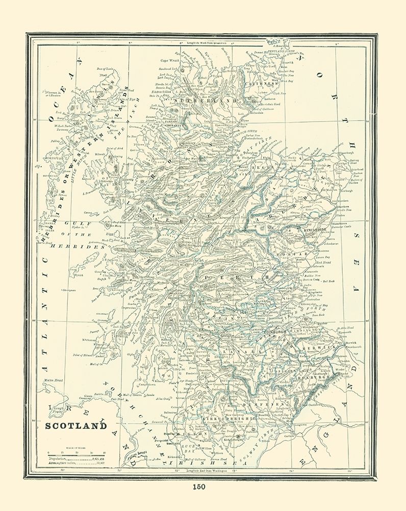 Great Britain Scotland - Rathbun 1893