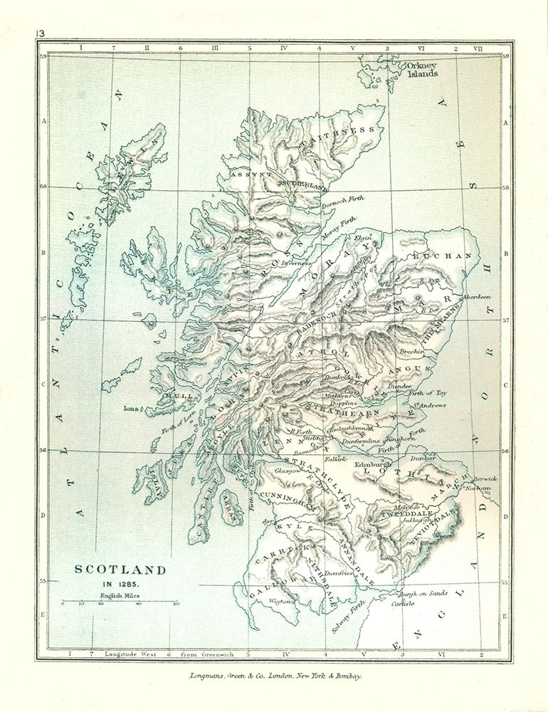 Scotland in 1285 - Gardiner 1902