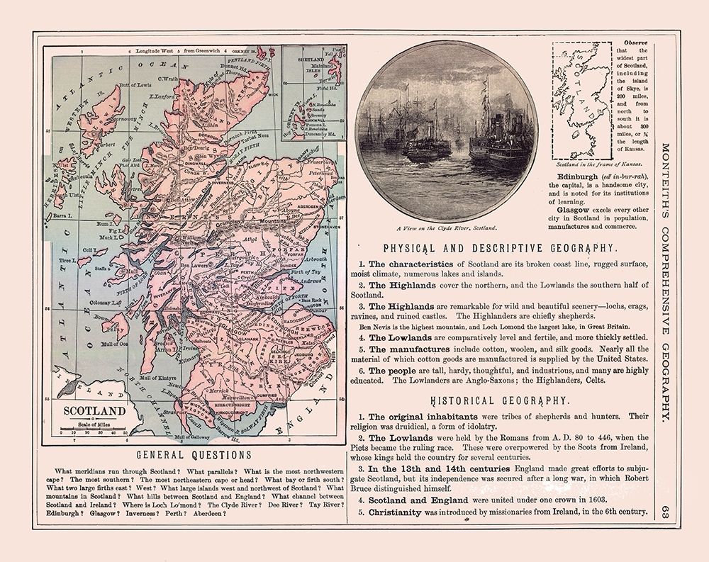Scotland - Monteith 1882