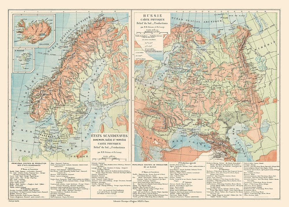 Scandinavia Landform Russia Sweden Norway Denmark