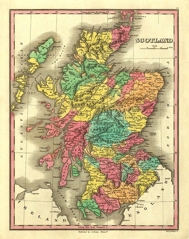 Scotland - Finley 1831