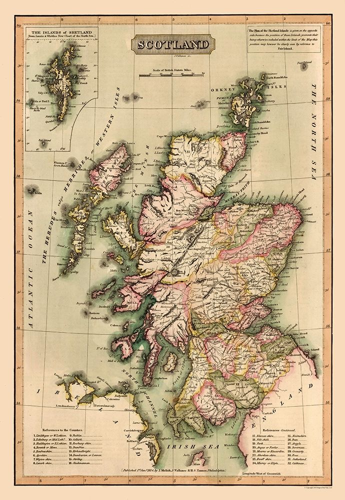 Scotland - Vallance 1814