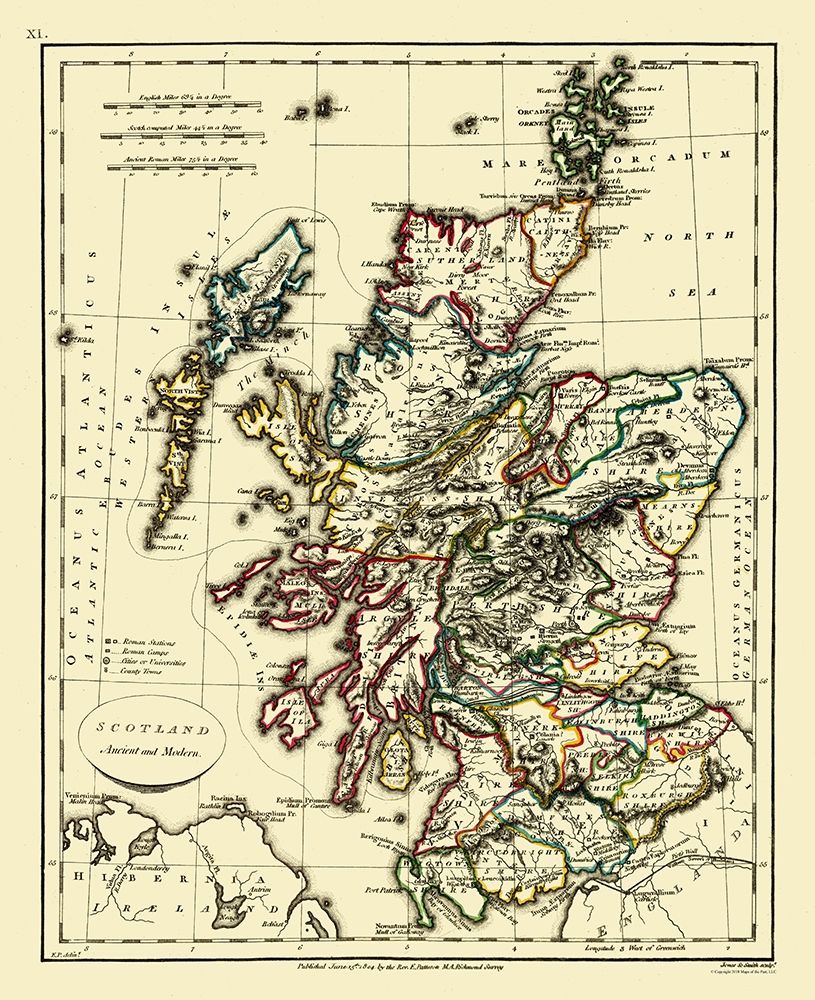 Scotland - Ancient and Modern - Patterson 1804