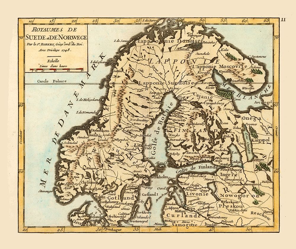 Sweden Norway - Robert 1748