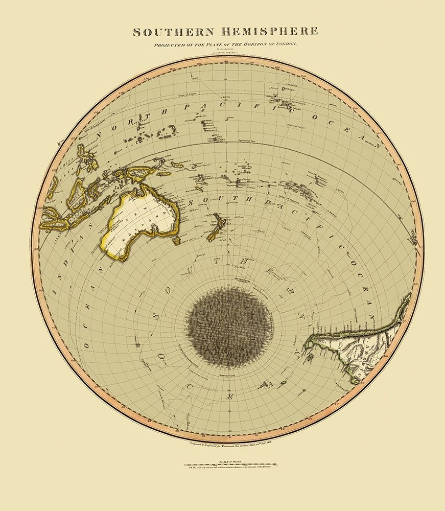 Southern Hemisphere - Thomson 1816