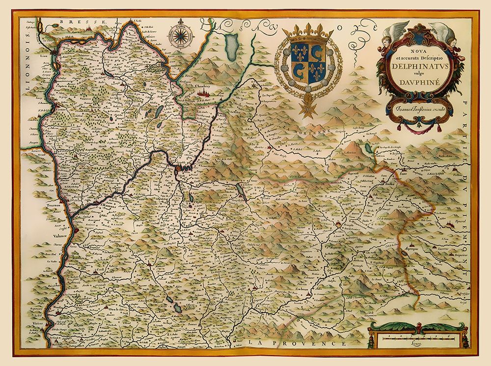Southeastern Wine Region France - Jansson 1638