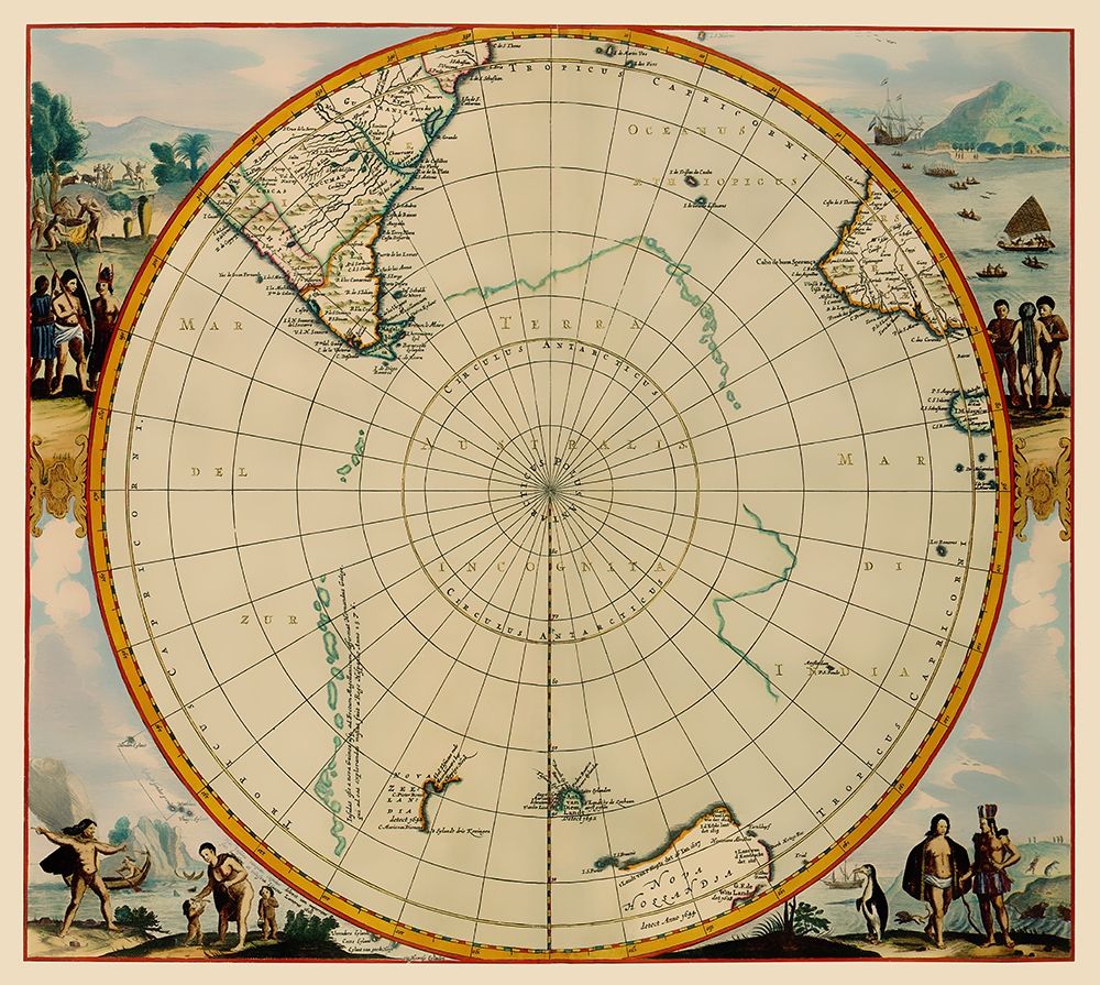 South Polar Region - Jansson 1670