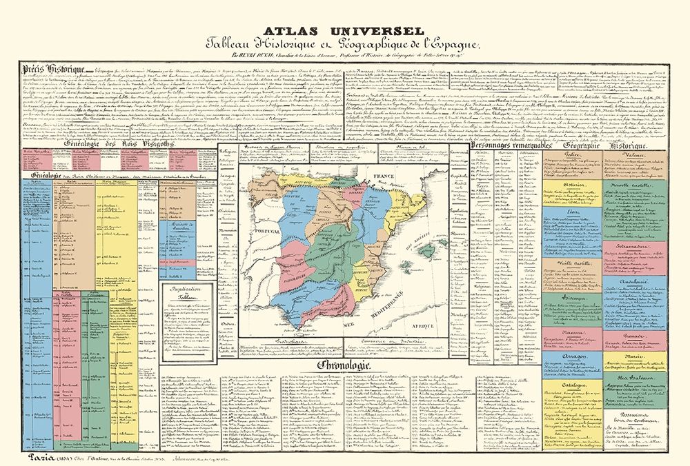 Spain Portugal - Johanneau 1831