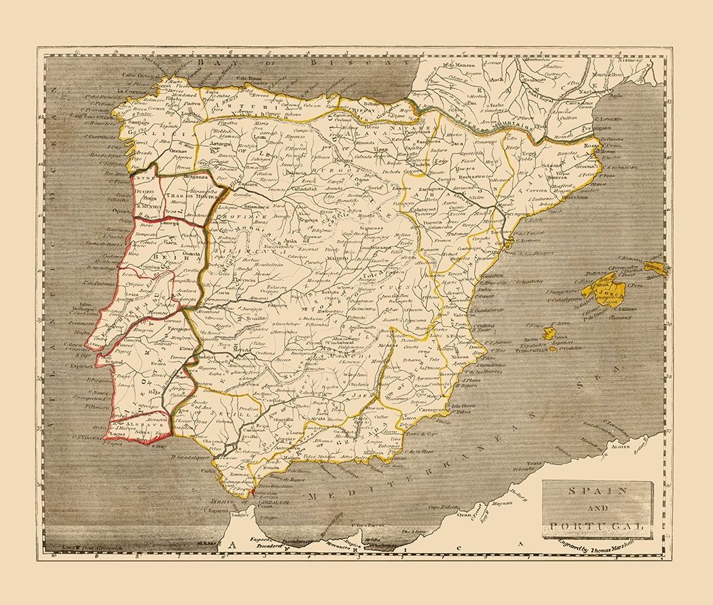Spain Portugal - Thomas 1812