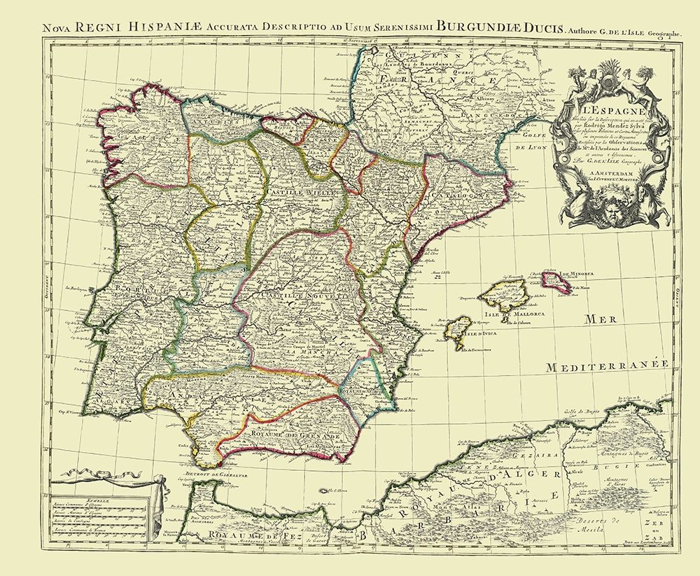 Spain Portugal - Covens 1742