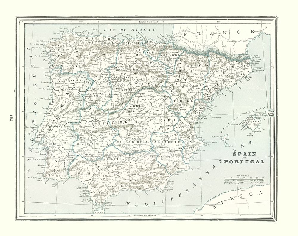 Spain Portugal - Rathbun 1893