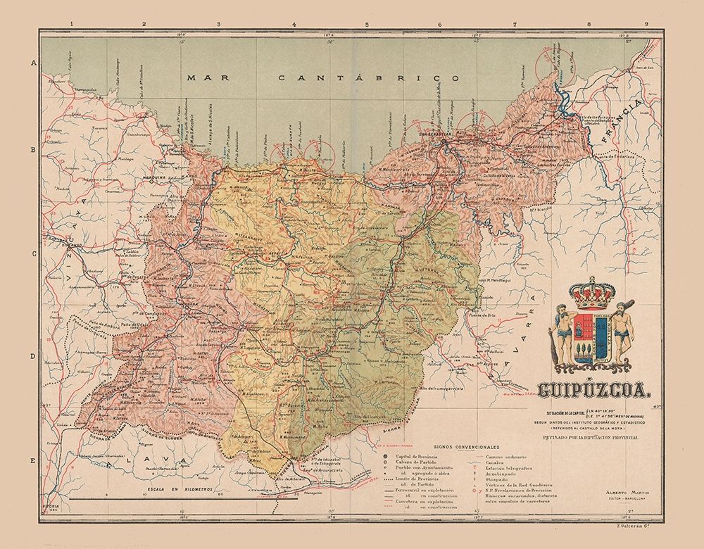 Guipuzcoa Spain Europe - Martin 1911