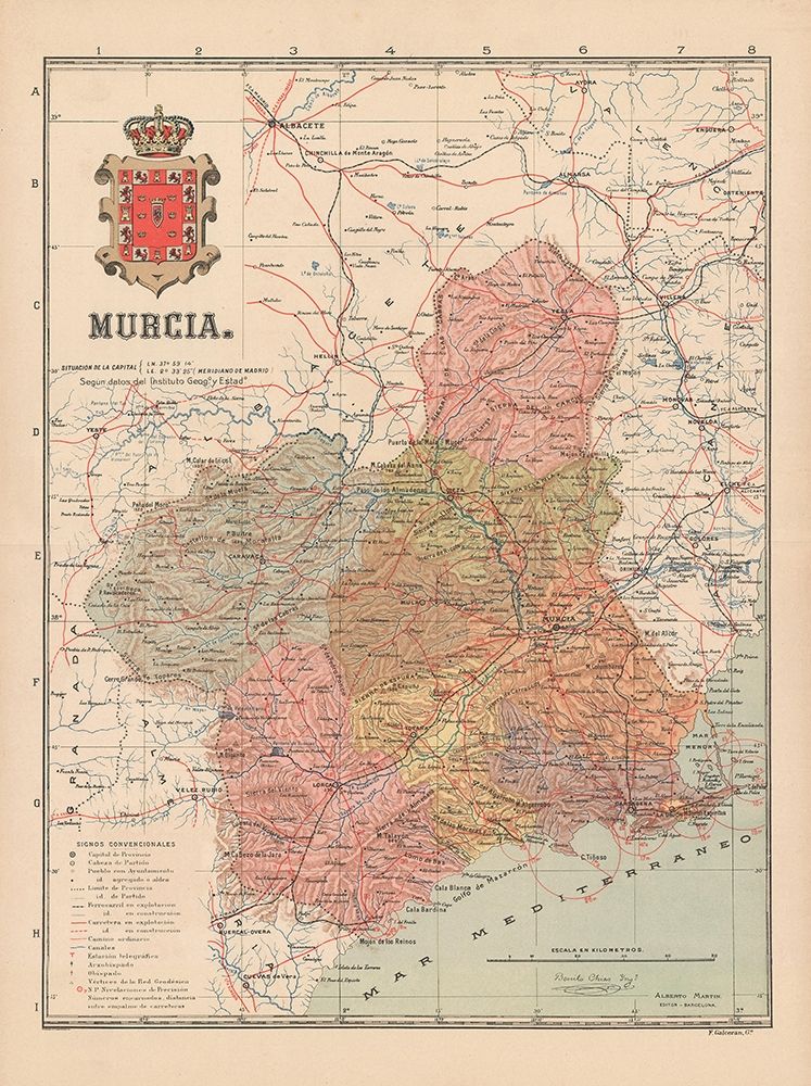 Murcia Spain Europe - Martin 1911