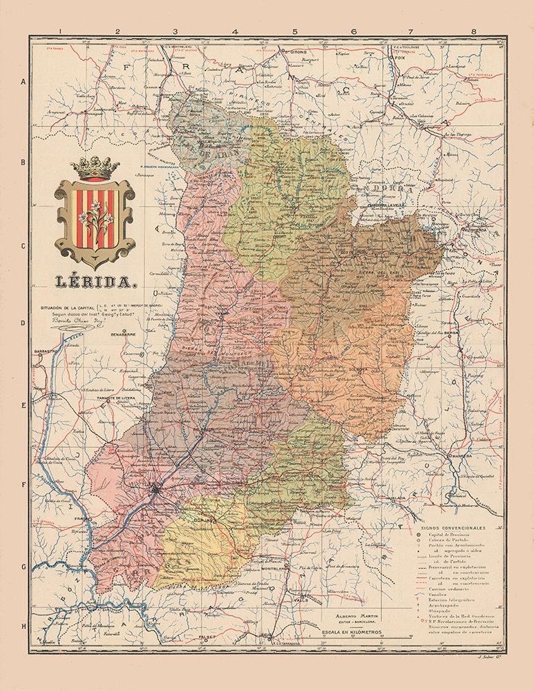 Lleida Spain Europe - Martin 1911