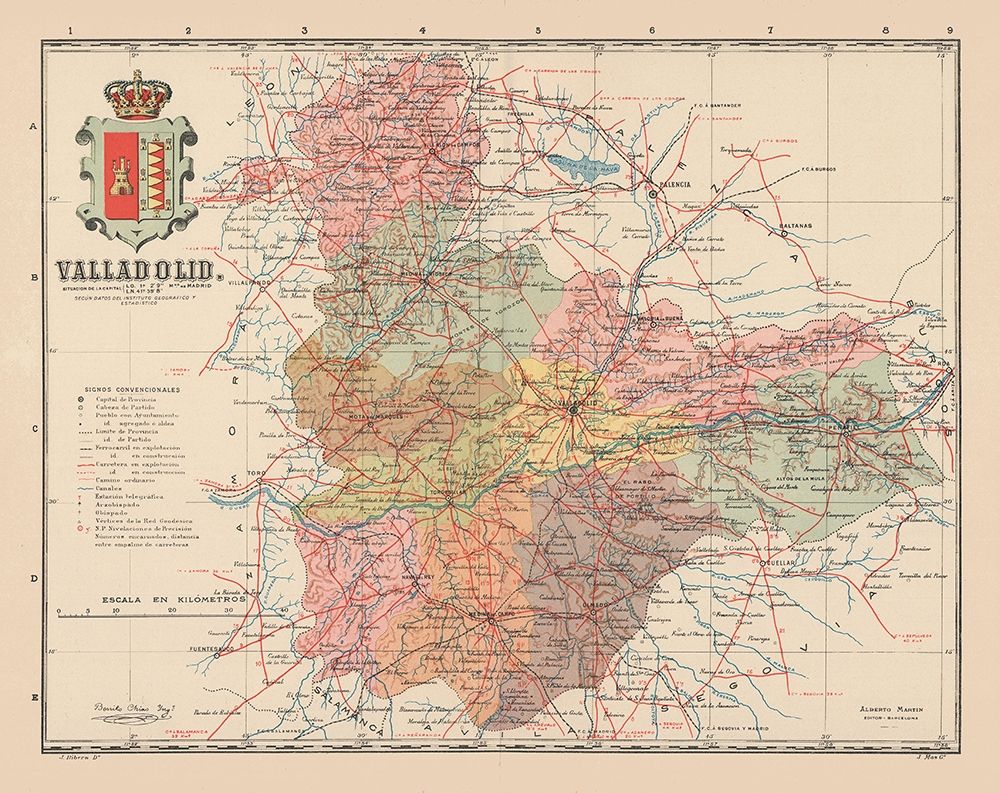 Valladolid Spain Europe - Martin 1911