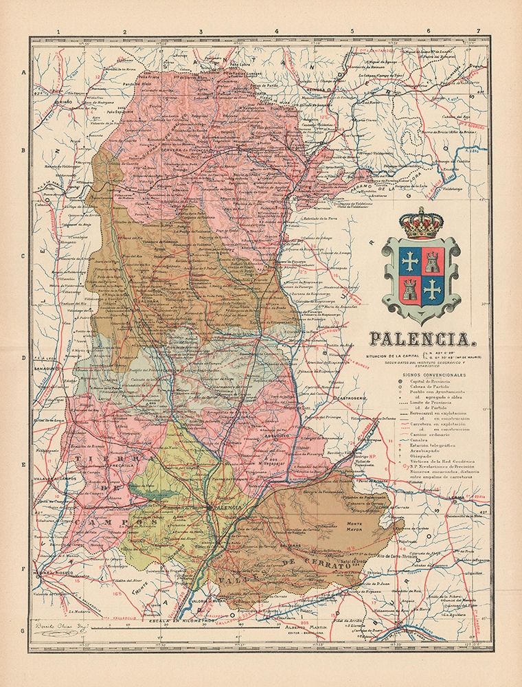 Palencia Spain Europe - Martin 1911
