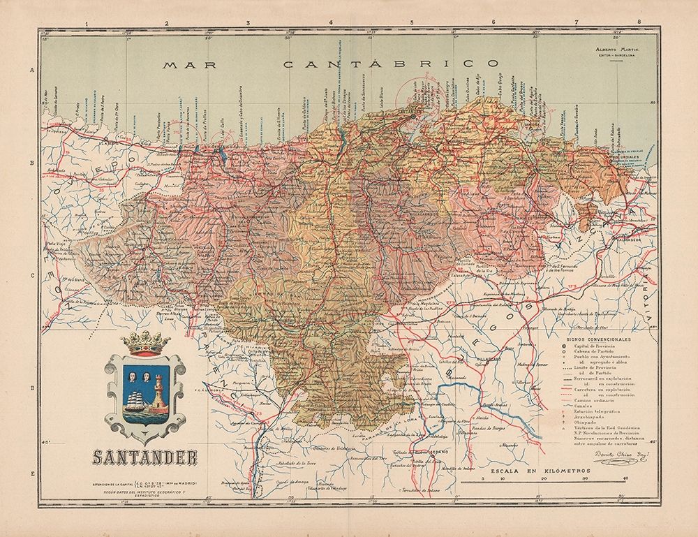 Santander Spain Europe - Martin 1911