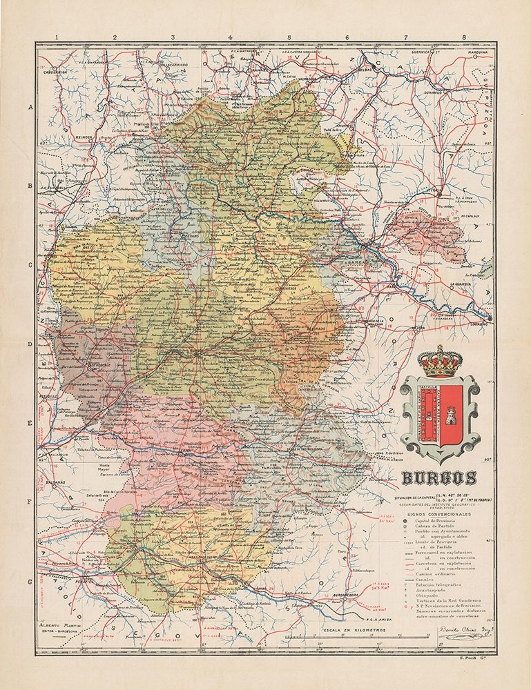 Burgos Spain Europe - Martin 1911