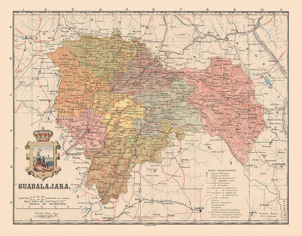 Guadalajara Spain Europe - Martin 1911