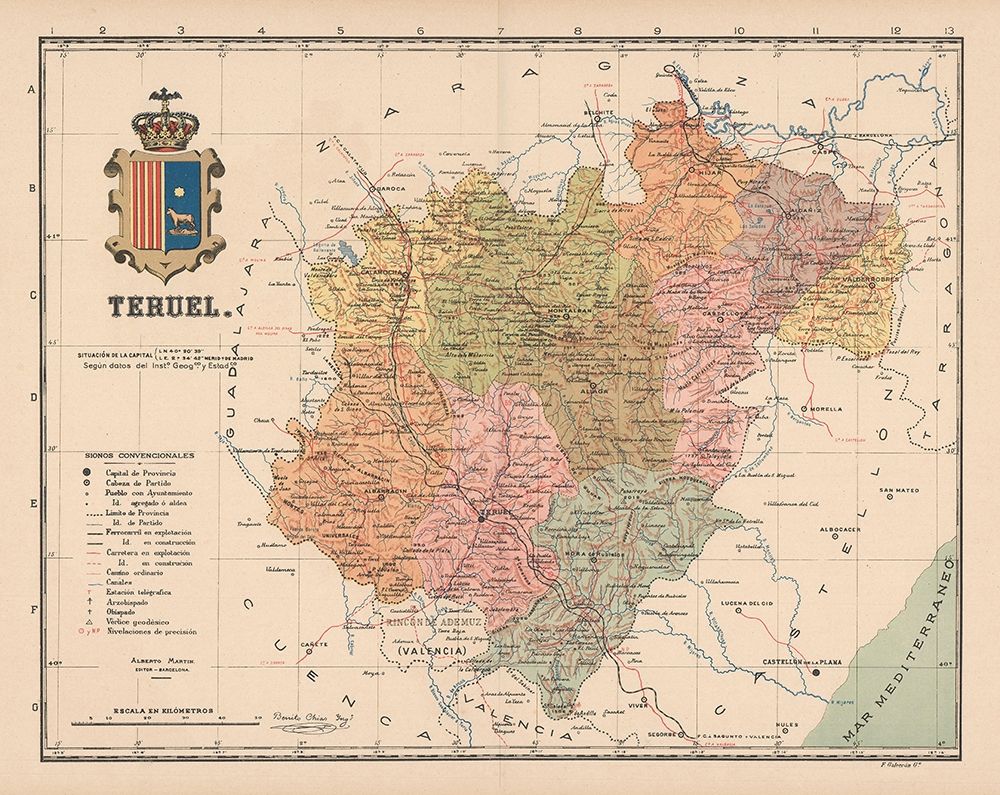 Teruel Spain Europe - Martin 1911