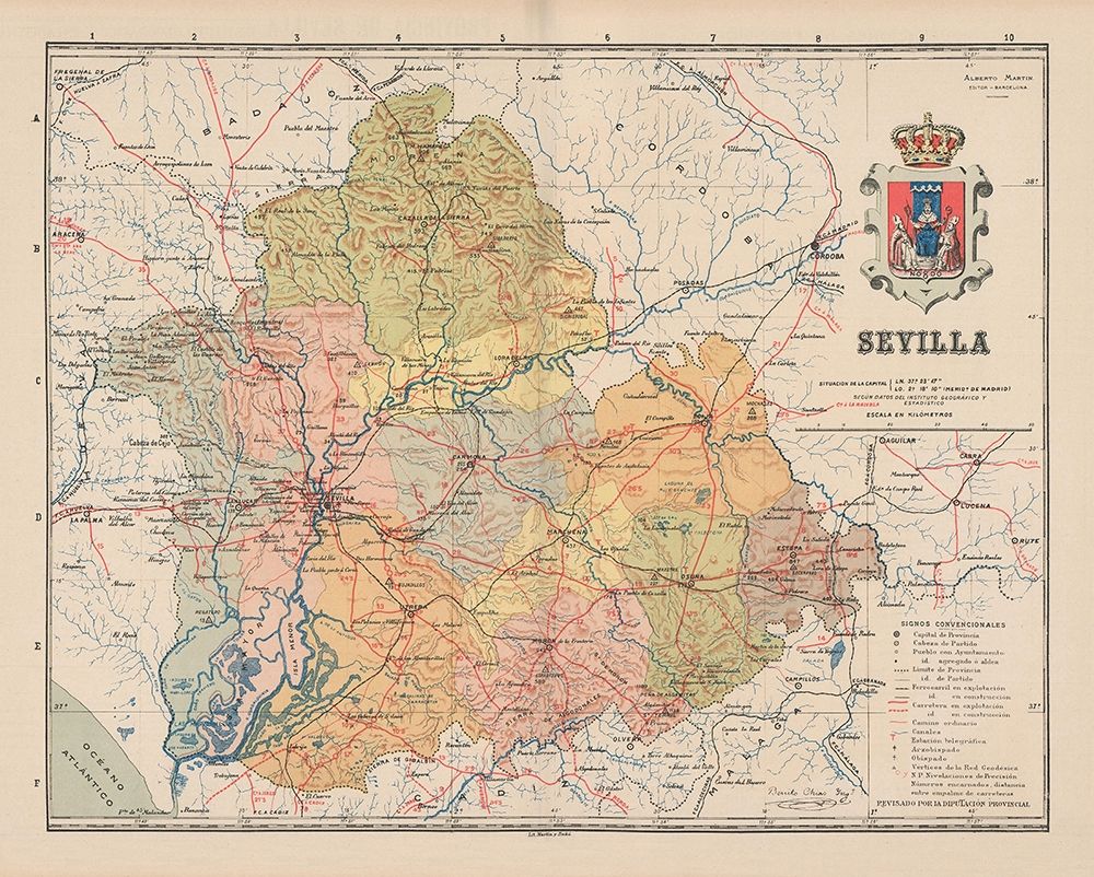 Seville Spain Europe - Martin 1911