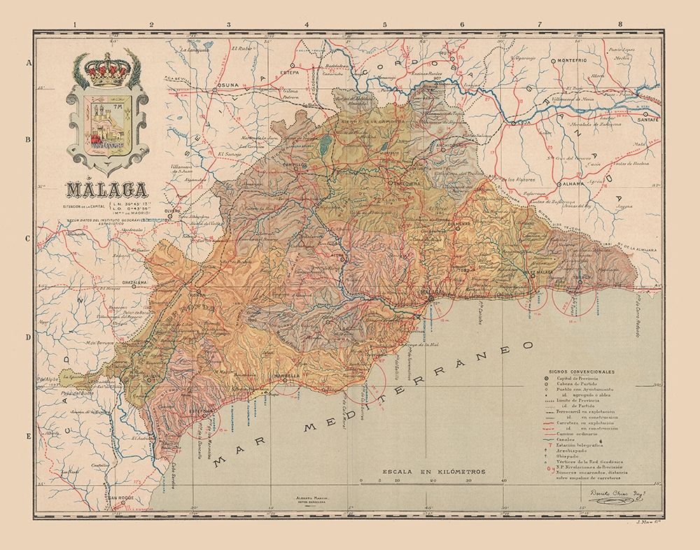 Malaga Spain Europe - Martin 1911