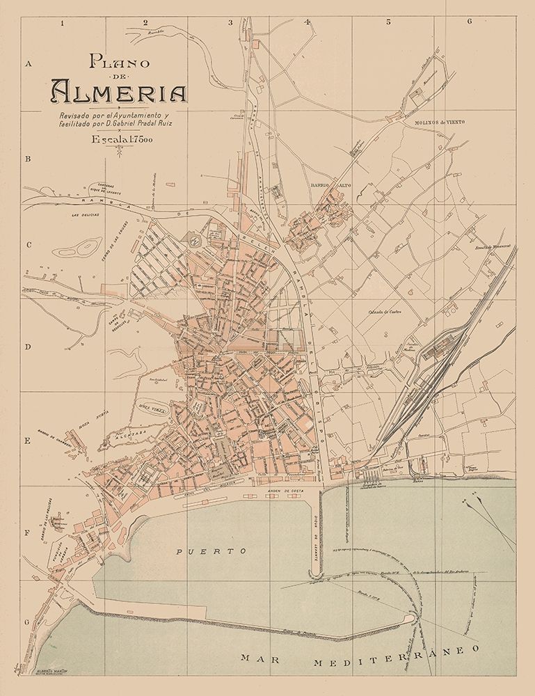 Almeria Spain Europe - Martin 1897