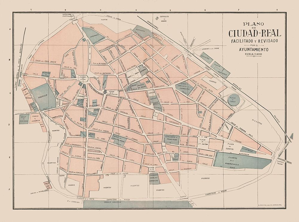 Ciudad Real Spain Europe - Martin 1911
