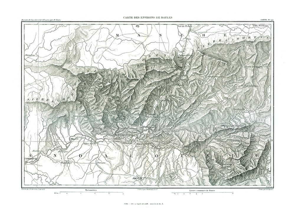 Bailen Spain - Thiers 1866